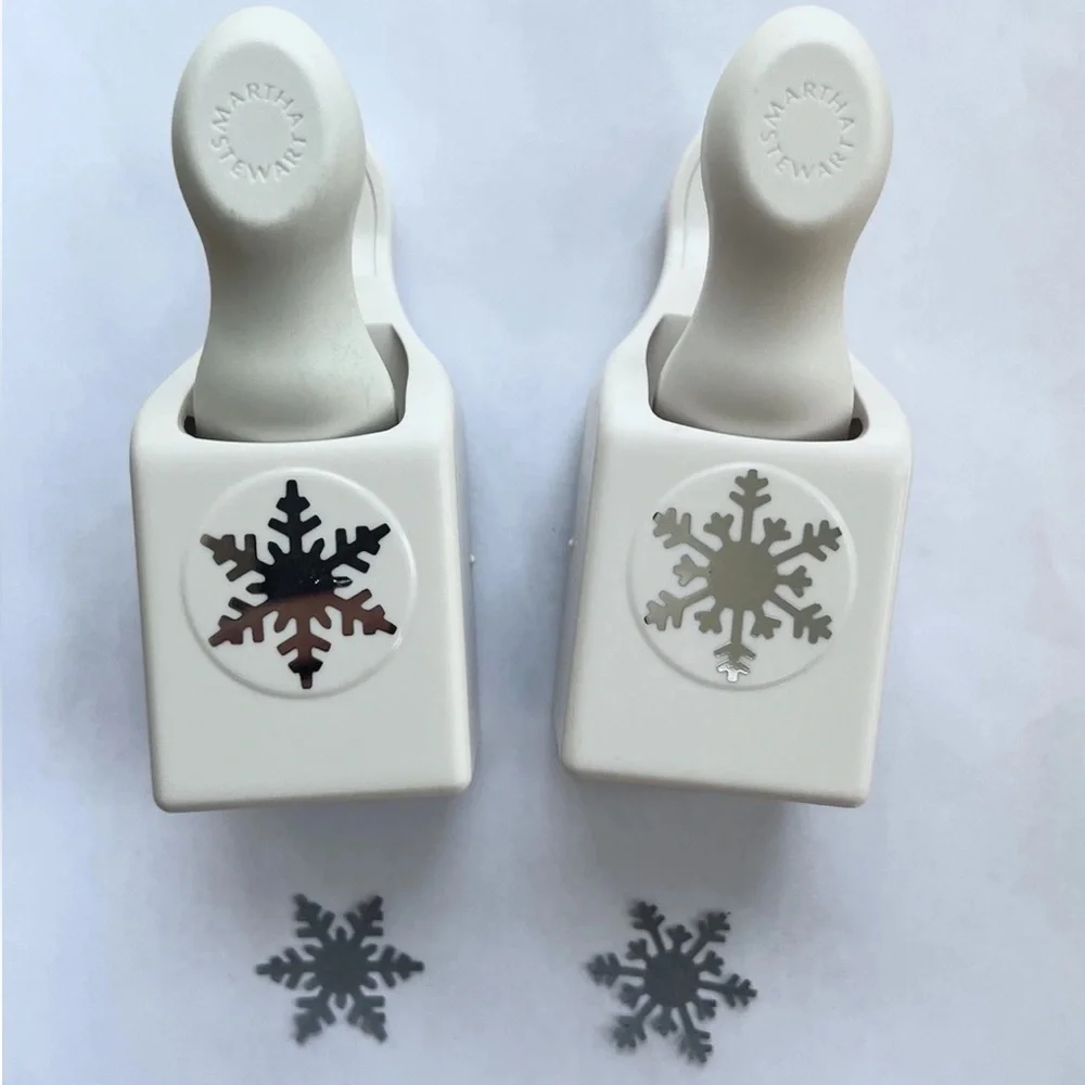 Martha Stewart Arctic Snowflake Alpine Snowflake Punches Paper Crafting Winter